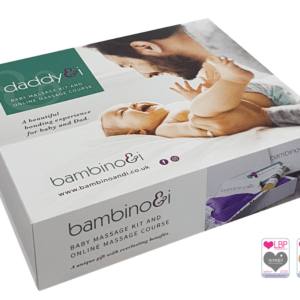 New Dad baby massage kit