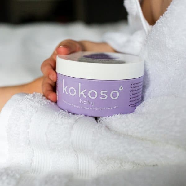 Kokoso organic coconut baby massage oil